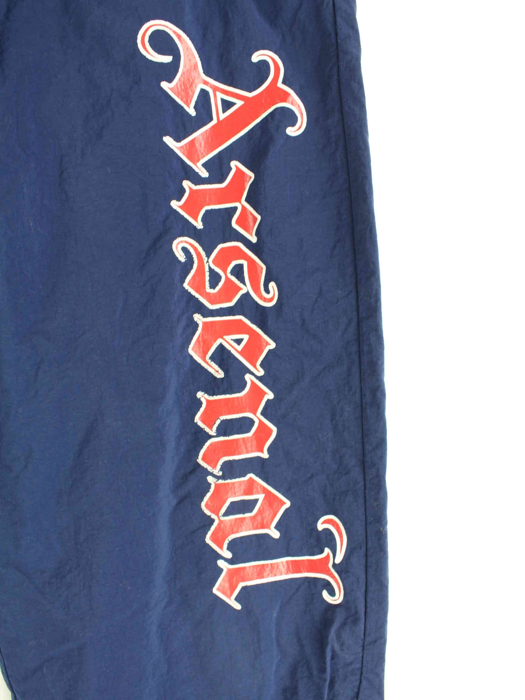 Nike 90s Vintage Arsenal Print Track Pants Blau M (detail image 1)