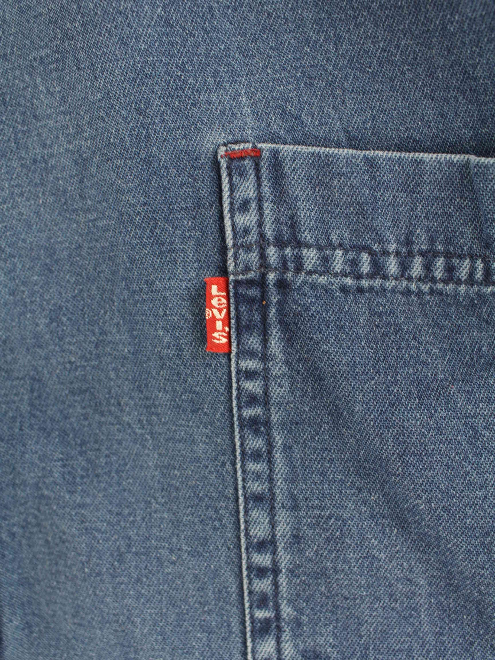 Levi's y2k Denim Hemd Blau XXL (detail image 3)