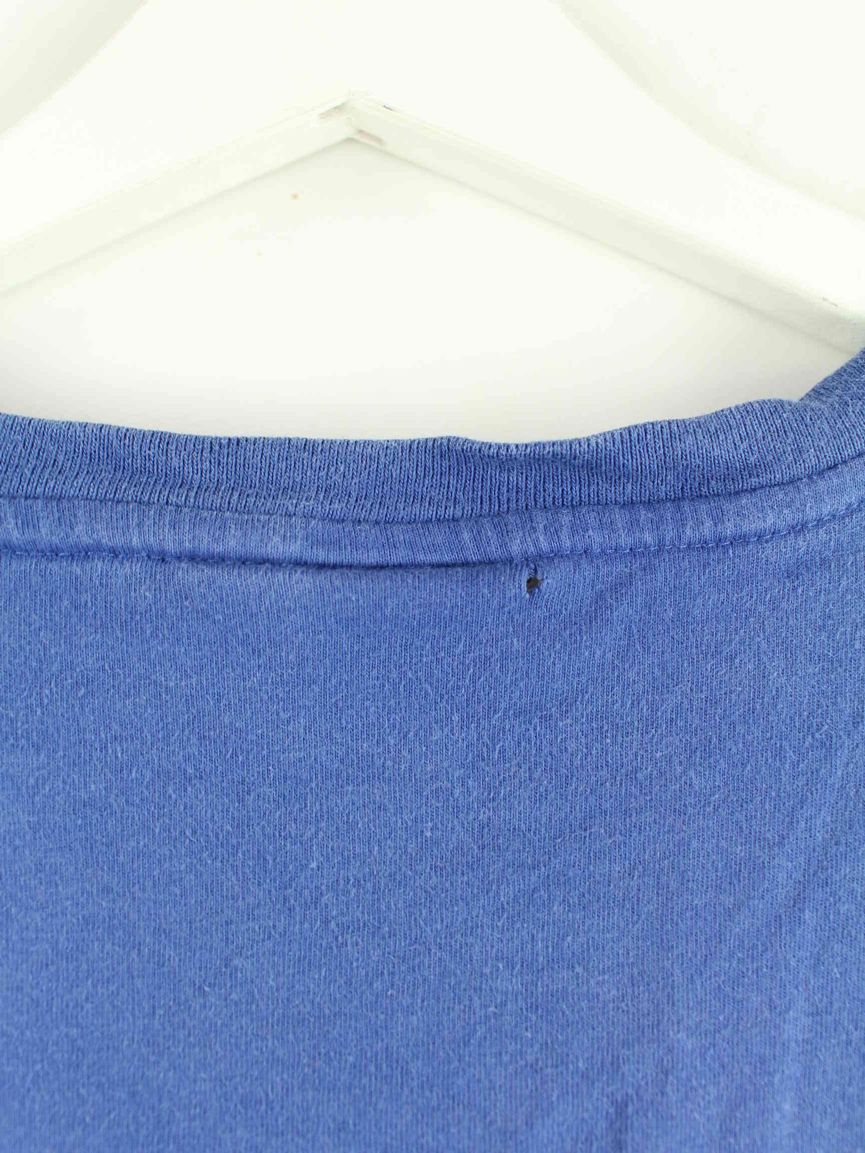 Ralph Lauren y2k Basic T-Shirt Blau M (detail image 2)