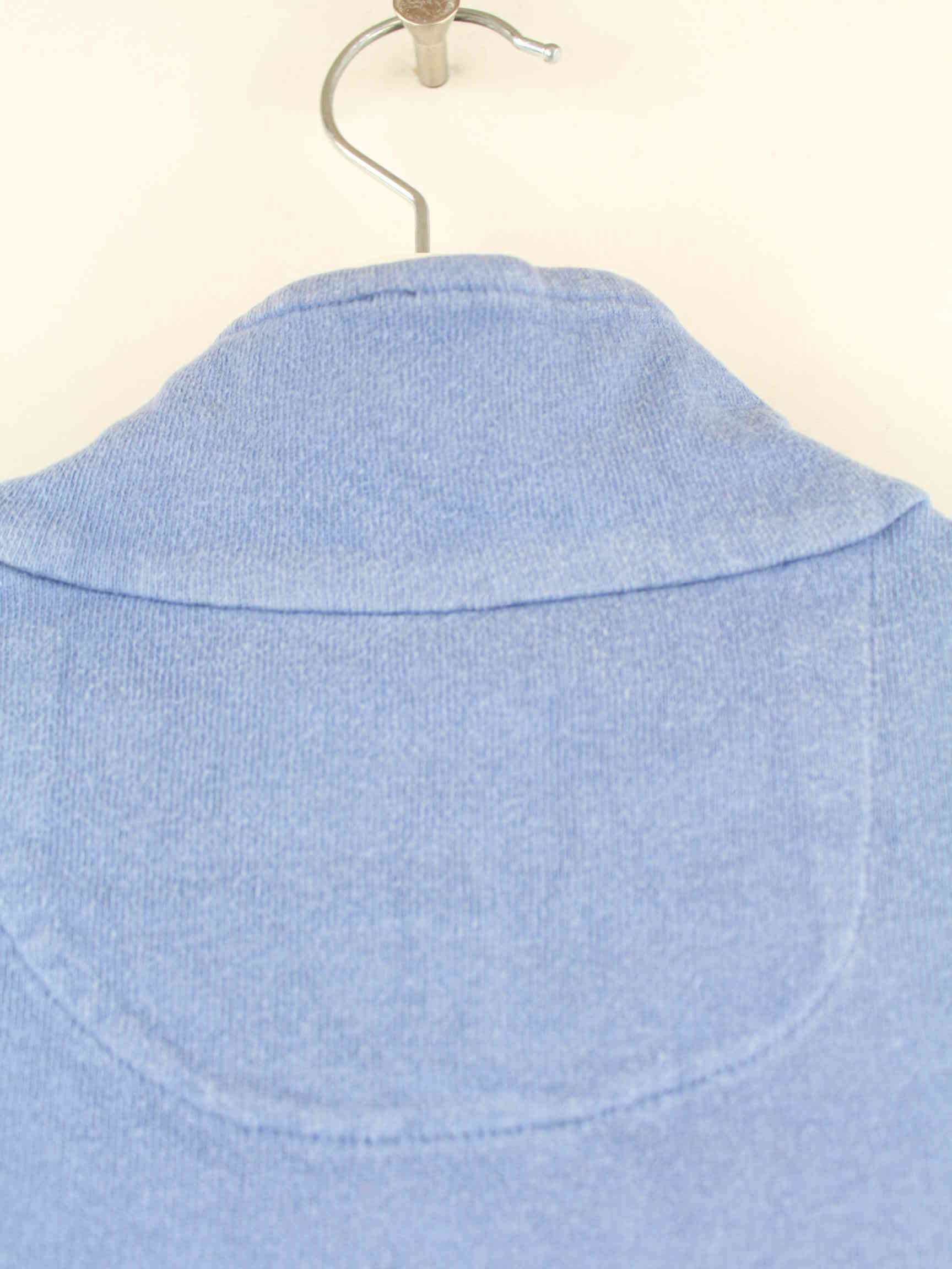 Chaps by Ralph Lauren 00s Half Zip Sweater Blau L (detail image 3)