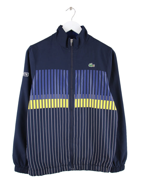 Lacoste Sport Pattern Trainingsjacke Blau S