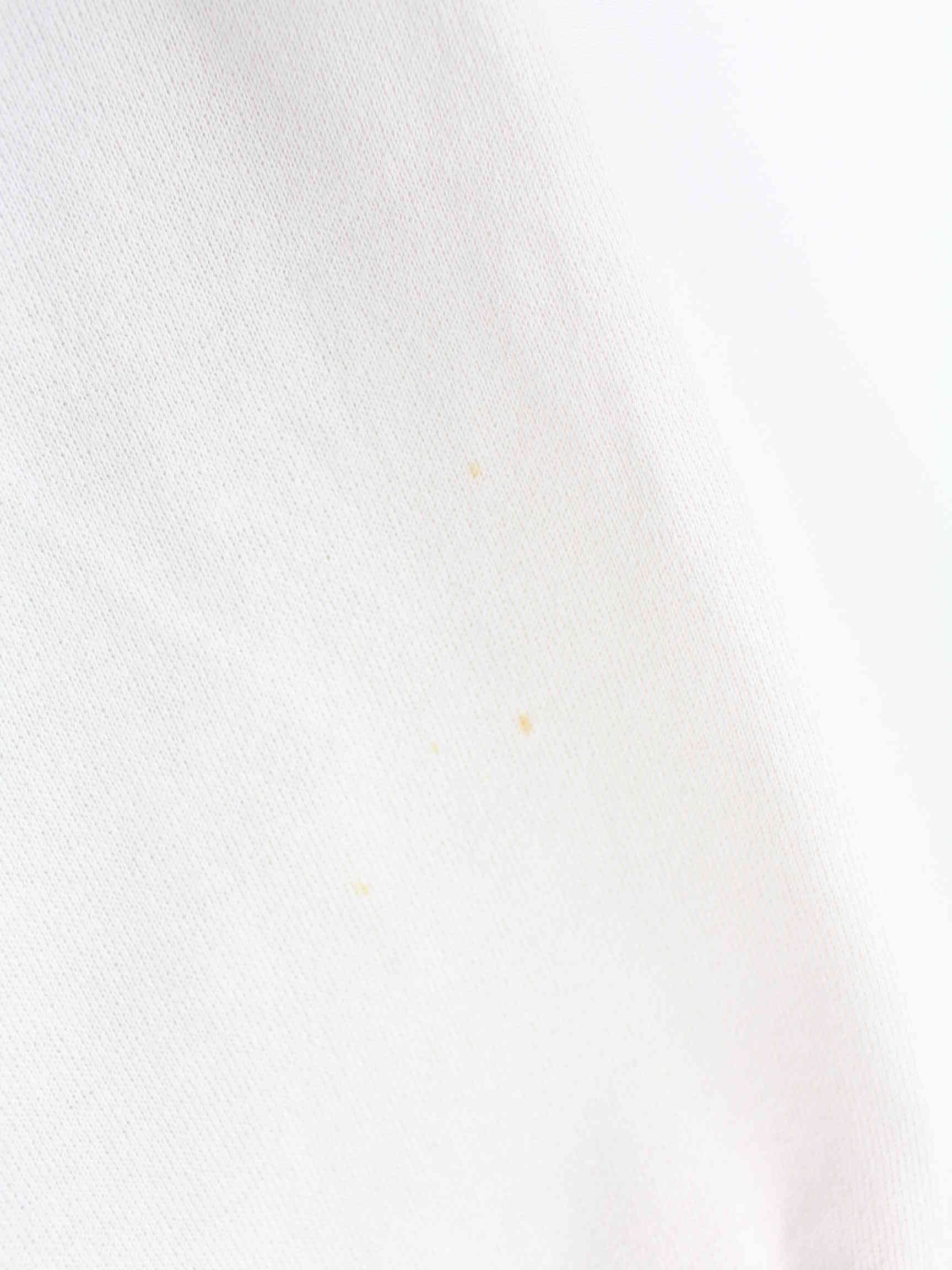 Disney 90s Mickey x Goofy Baseball Print Sweater Weiß L (detail image 2)