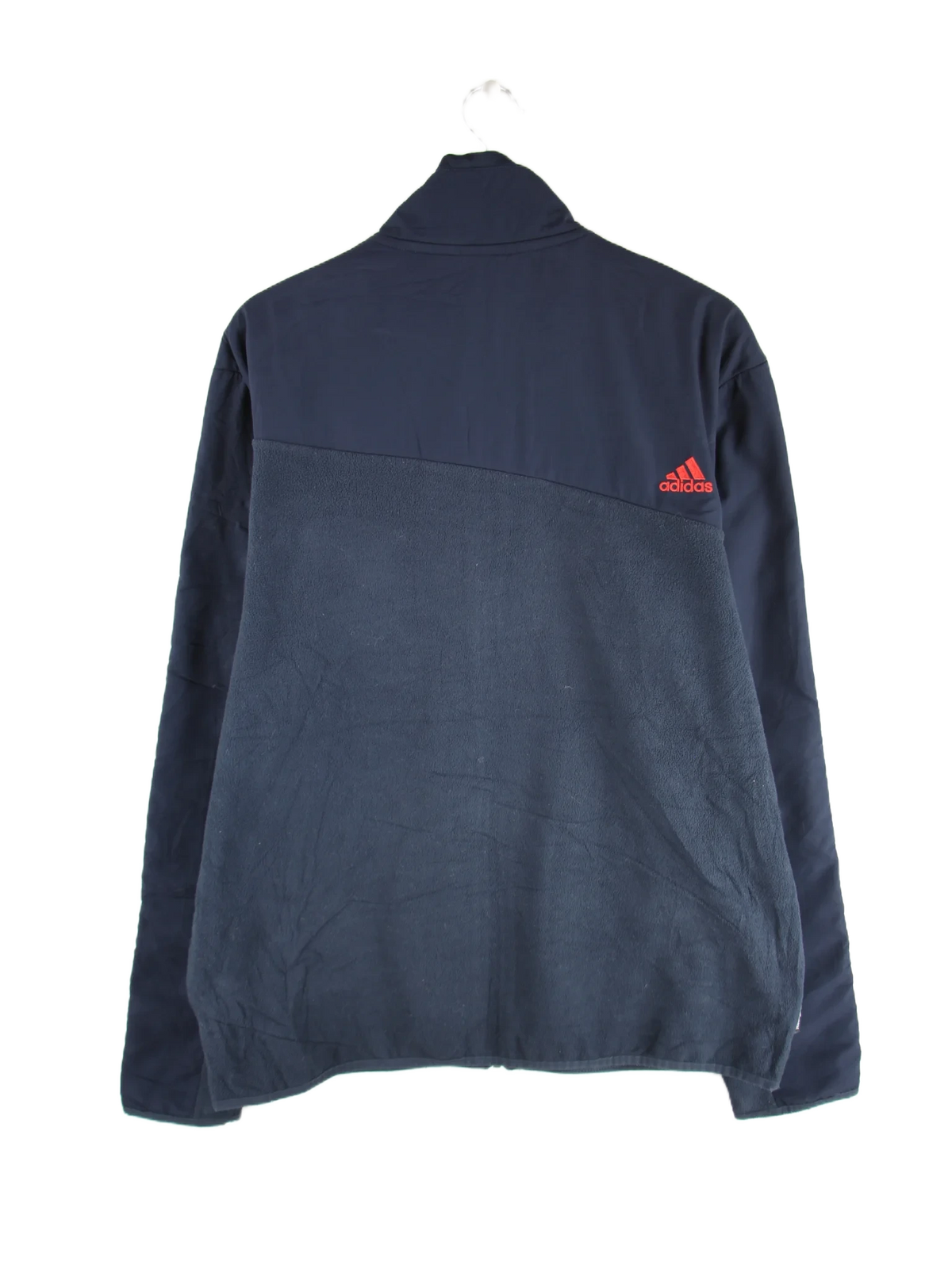 Adidas Fleece Blau L – Rückseite