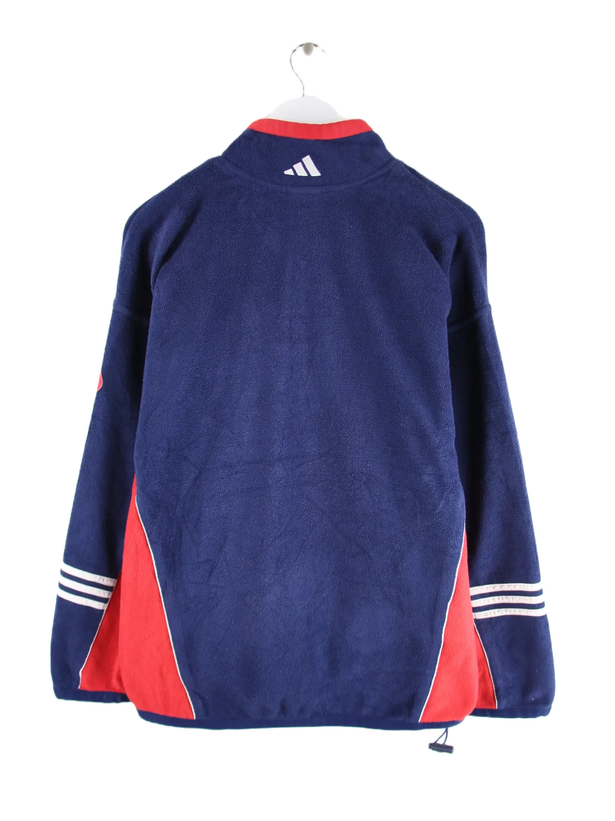 Adidas Fleece Blau M – Rückseite
