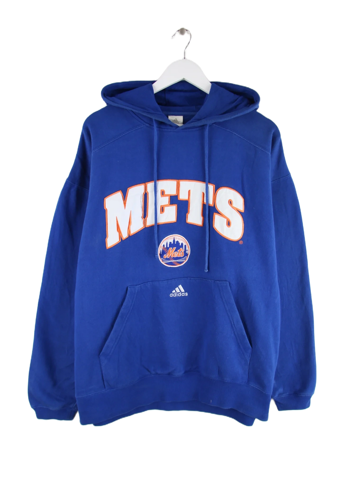 Adidas Hoodie Blau XL – Vorderseite