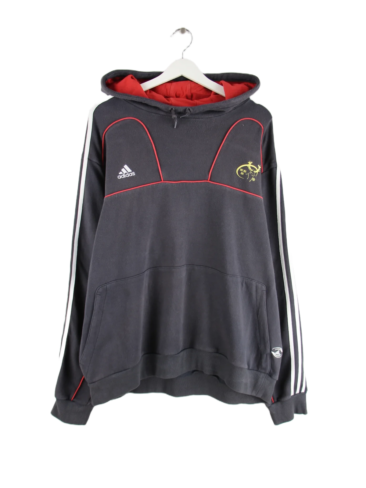 Adidas Hoodie Grau XXL – Vorderseite