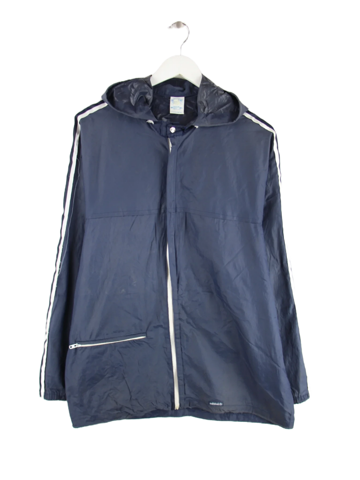 Adidas Leichte Jacke Blau XL – Vorderseite