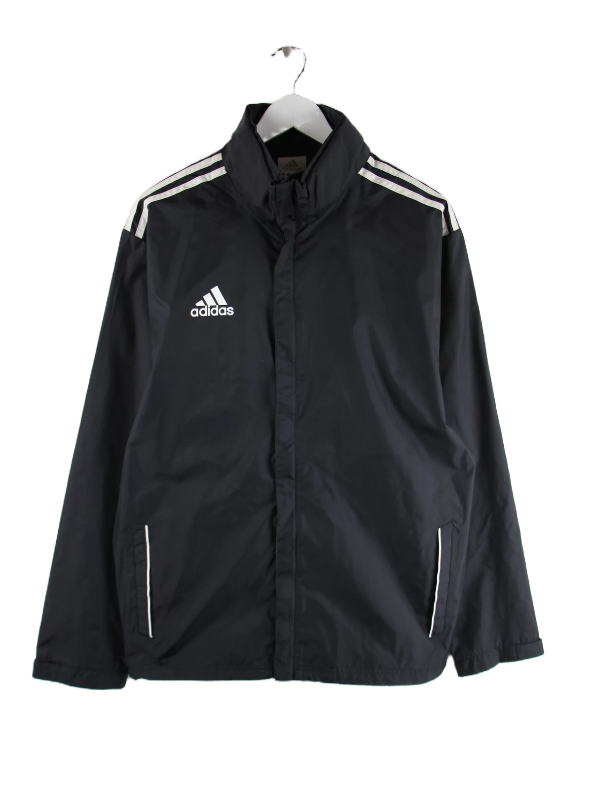 Adidas Leichte Jacke Schwarz L – Vorderseite