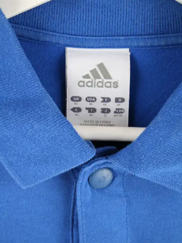 Adidas Polo Blau M – Detailbild 1