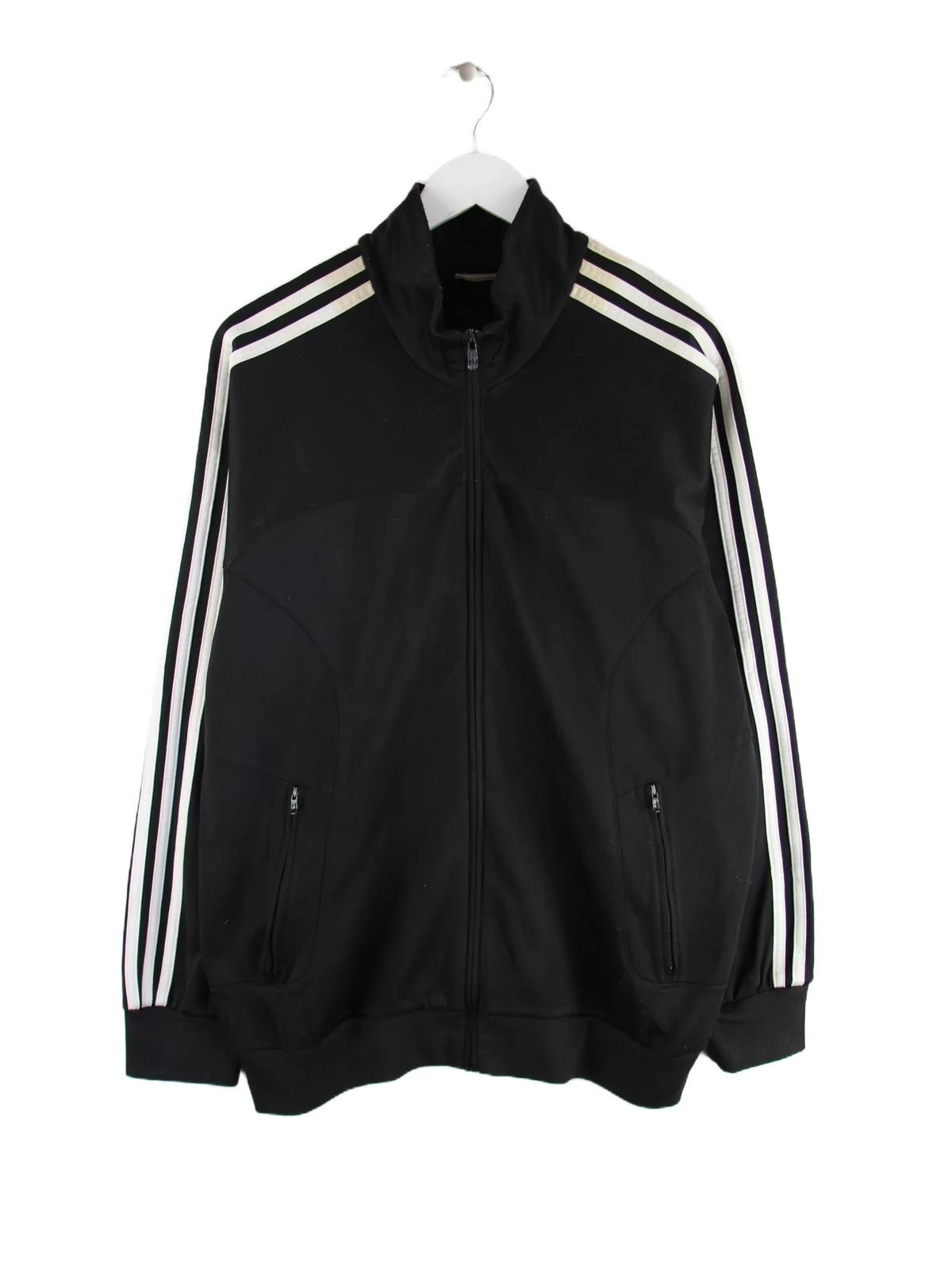 Adidas Trainingsjacke Schwarz L – Vorderseite
