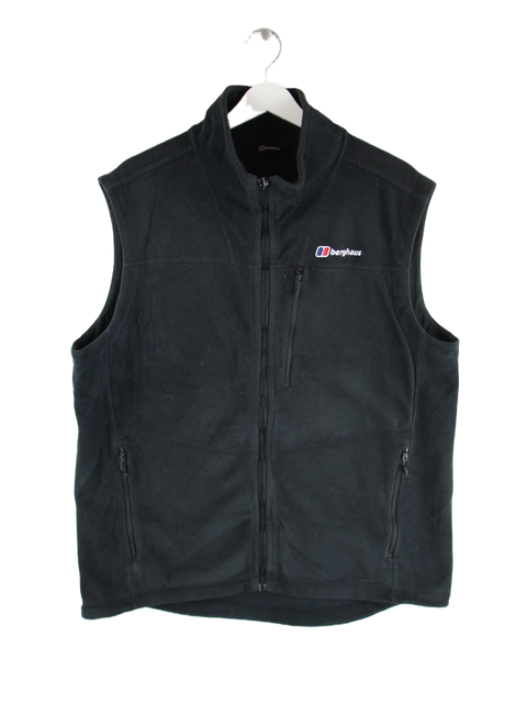 Berghaus Weste Schwarz XL – Vorderseite