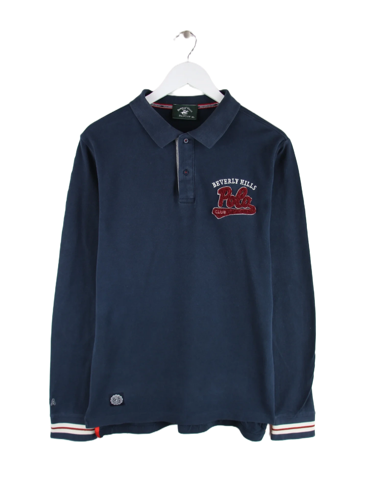 Beverly Hills Polo Club Polo Blau XL – Vorderseite