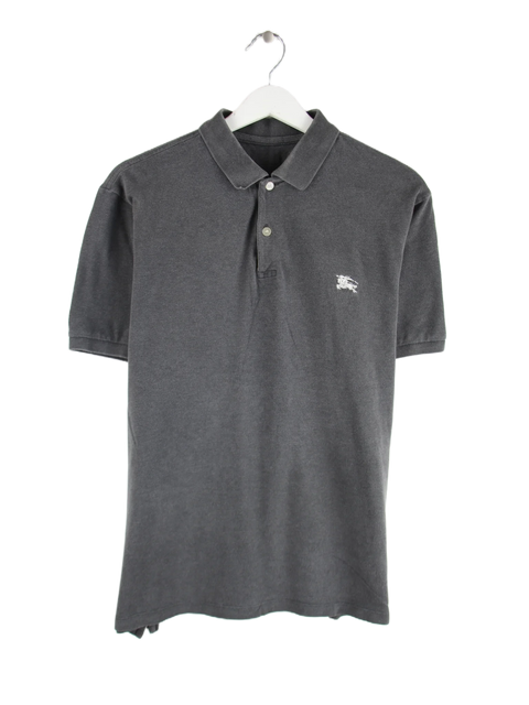 Burberry Polo Grau M – Vorderseite