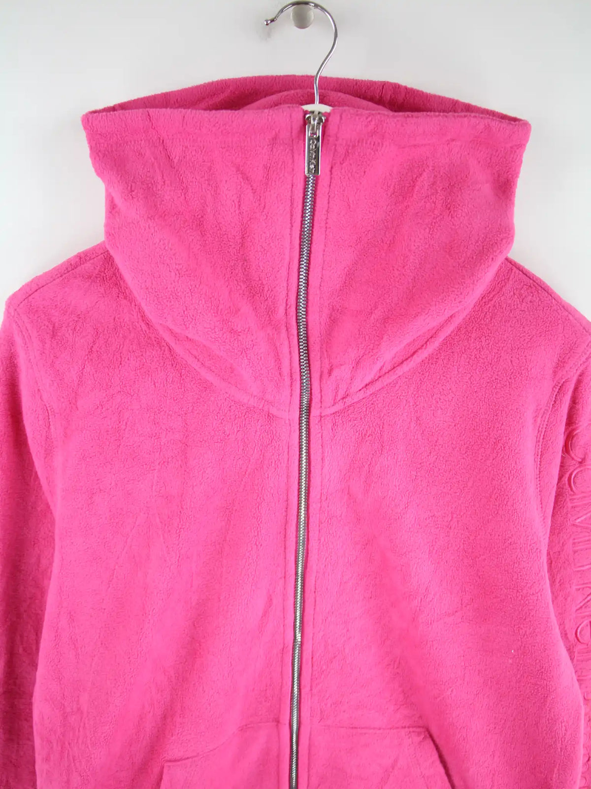 Calvin Klein Fleece Pink L – Etikett