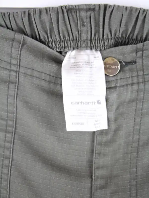 Carhartt Hose Grün – Etikett