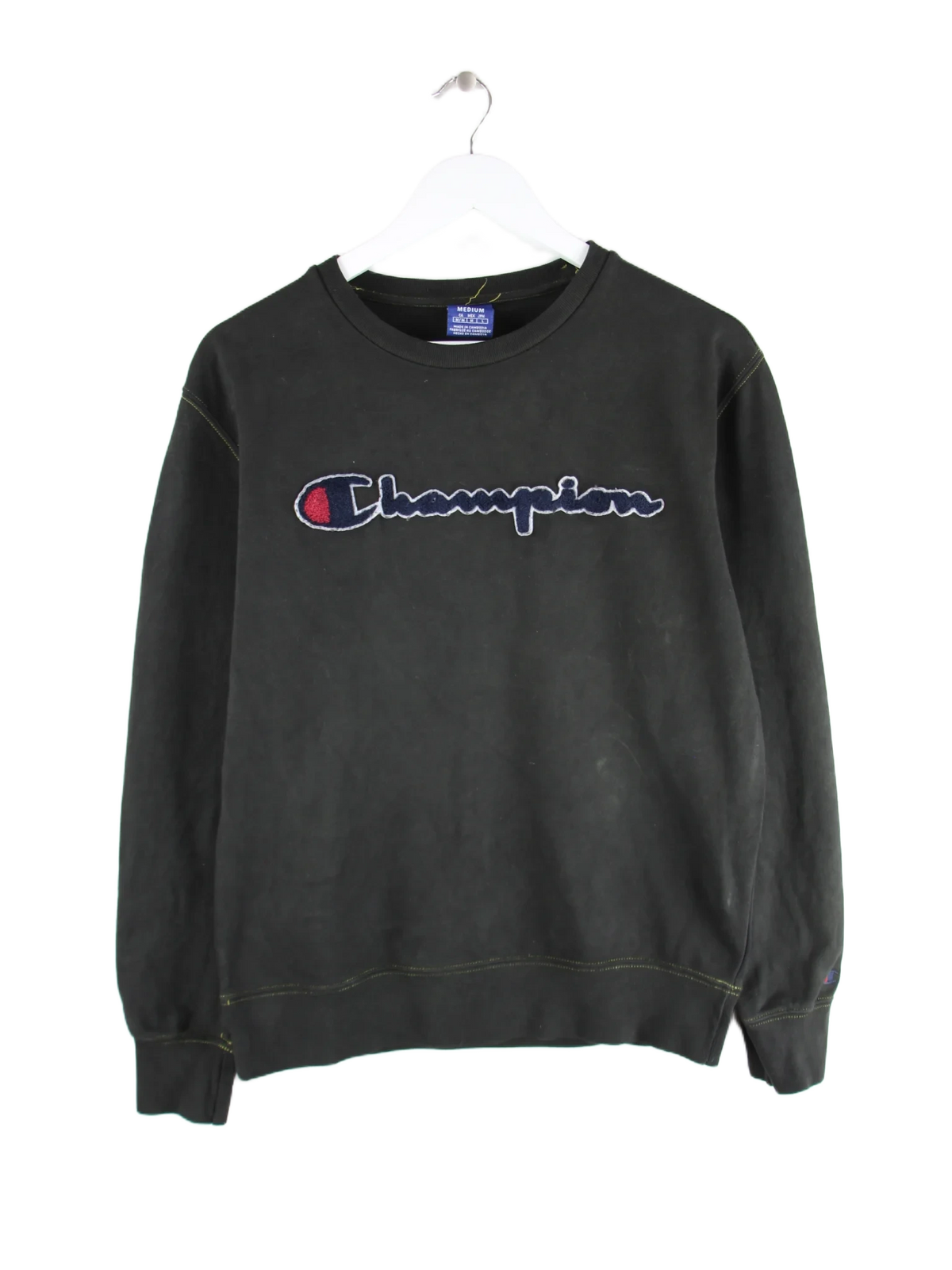 Champion Sweater Grau M – Vorderseite