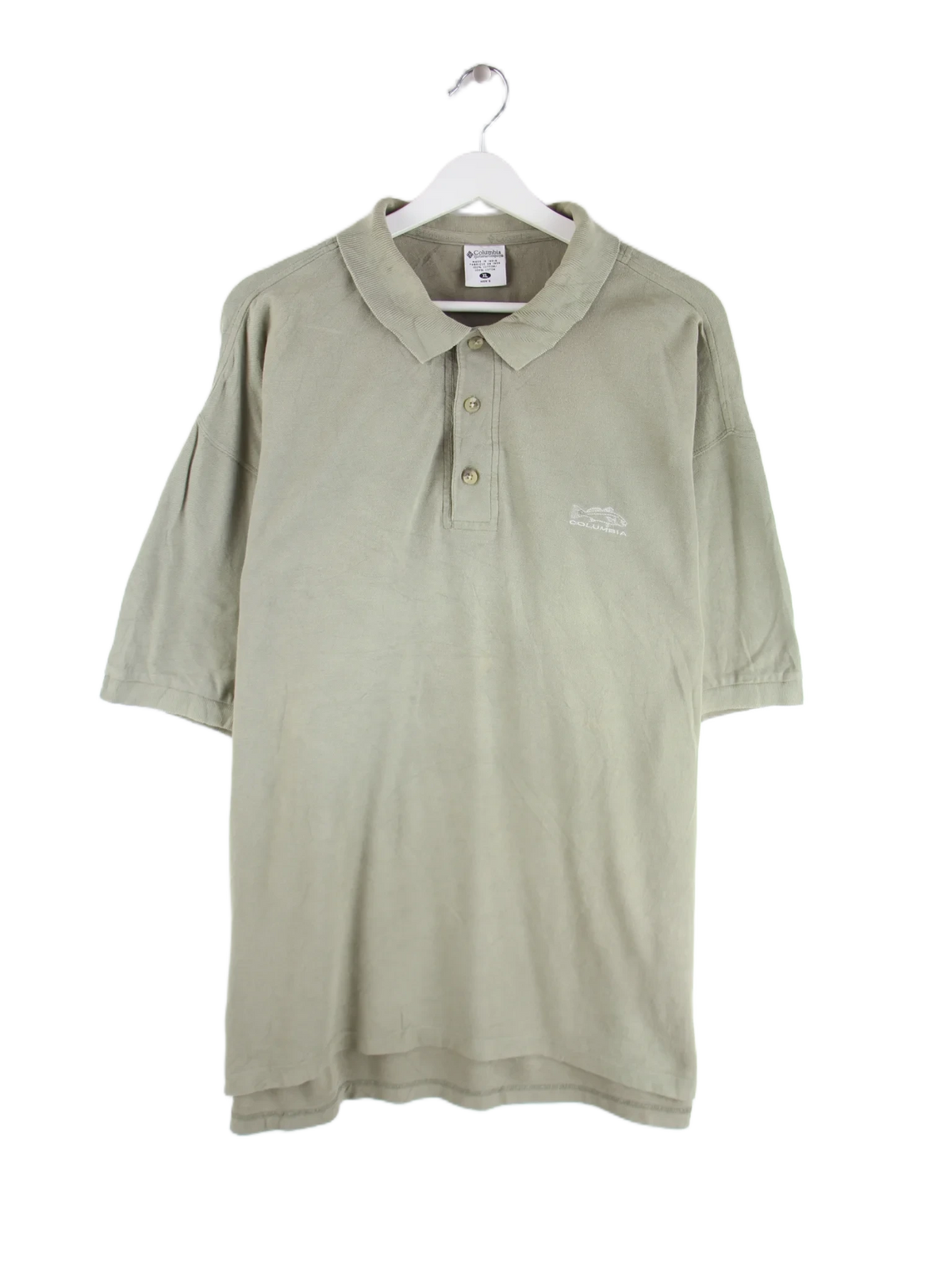 Columbia Polo Grün 3XL – Vorderseite
