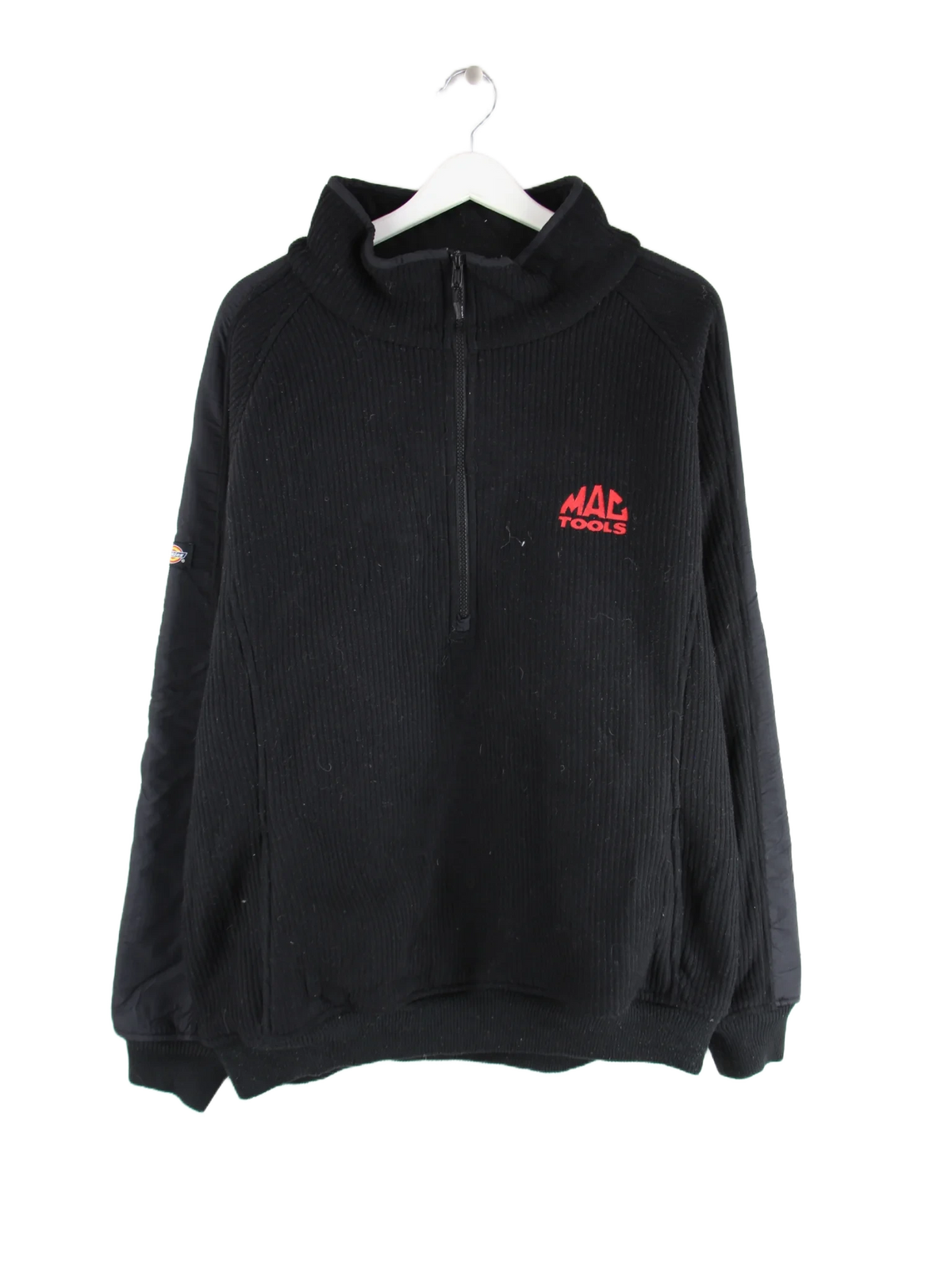 Dickies Fleece Schwarz XL – Vorderseite
