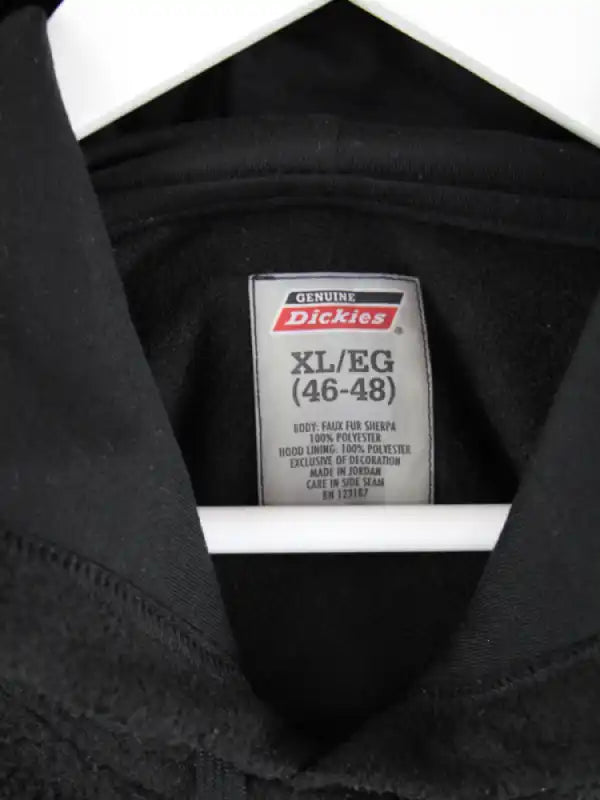 Dickies Hoodie Schwarz XL – Etikett