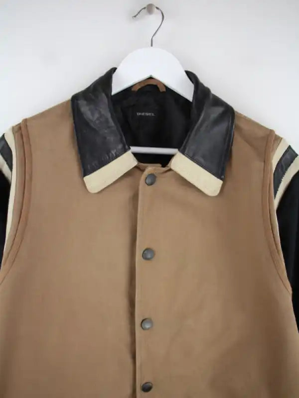 Diesel Jeansjacke Braun XL – Etikett