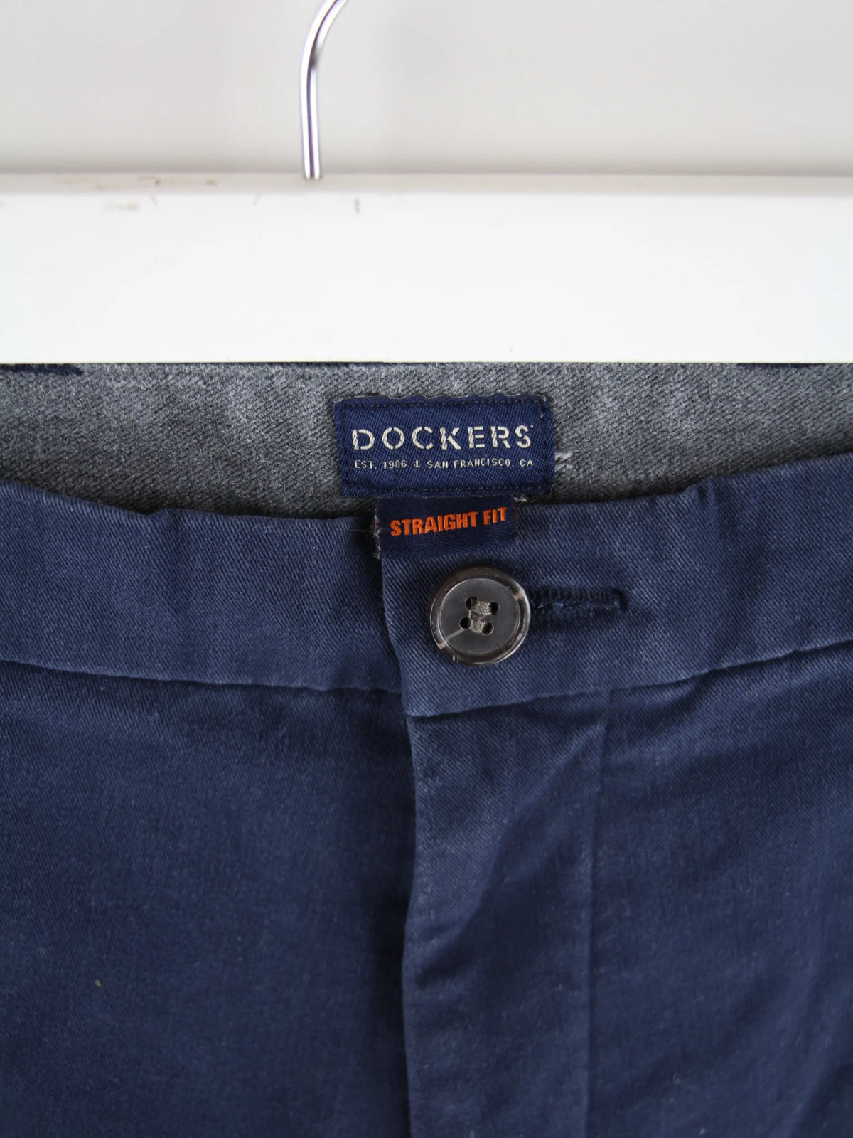 Dockers Hose Blau – Detailansicht Vorderseite