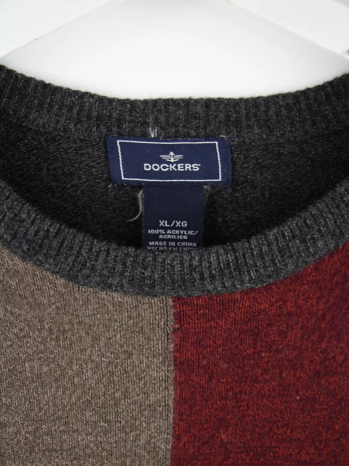 Dockers Pullover Mehrfarbig XL – Etikett