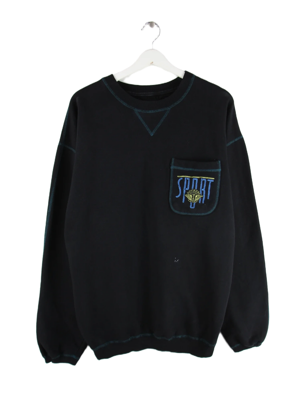 Dockers Sweater Schwarz XXL – Vorderseite