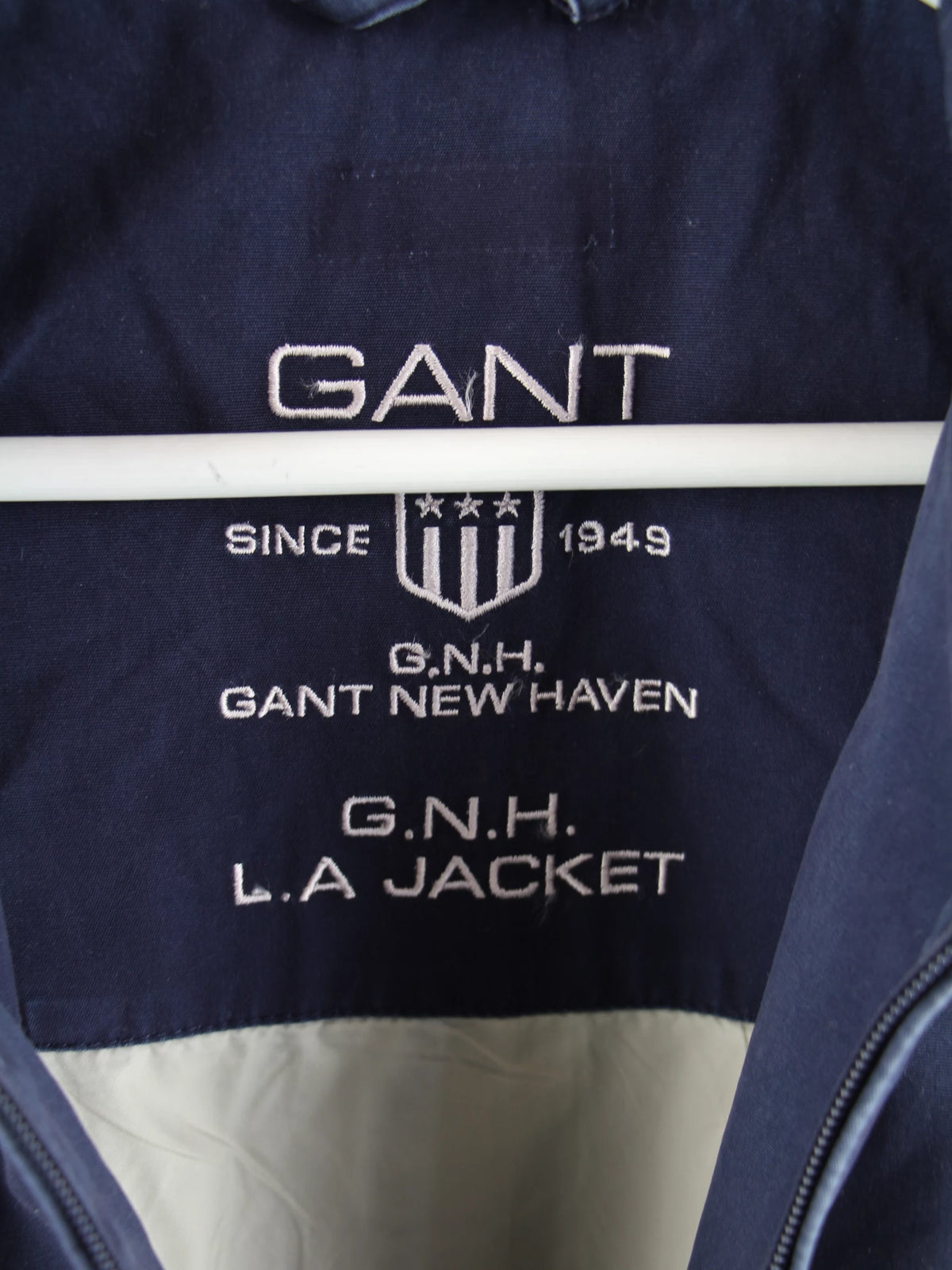 Gant Jacke Blau L – Etikett