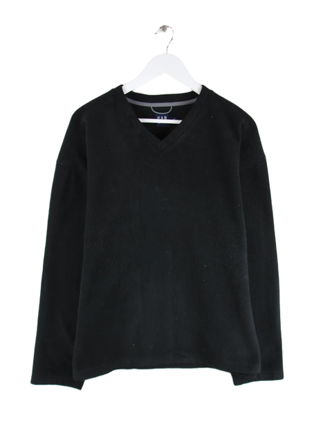 GAP Fleece Schwarz XL – Vorderseite