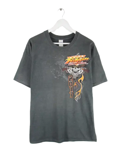 Gildan T-Shirt Grau XL – Vorderseite