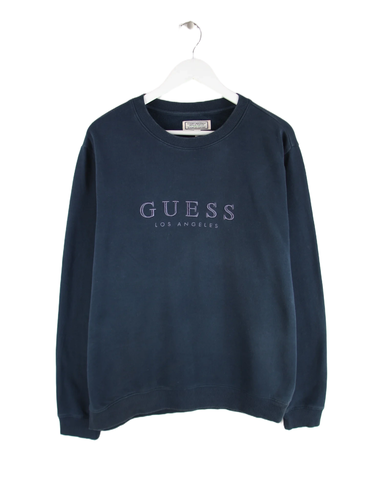 Guess Sweater Blau L – Vorderseite