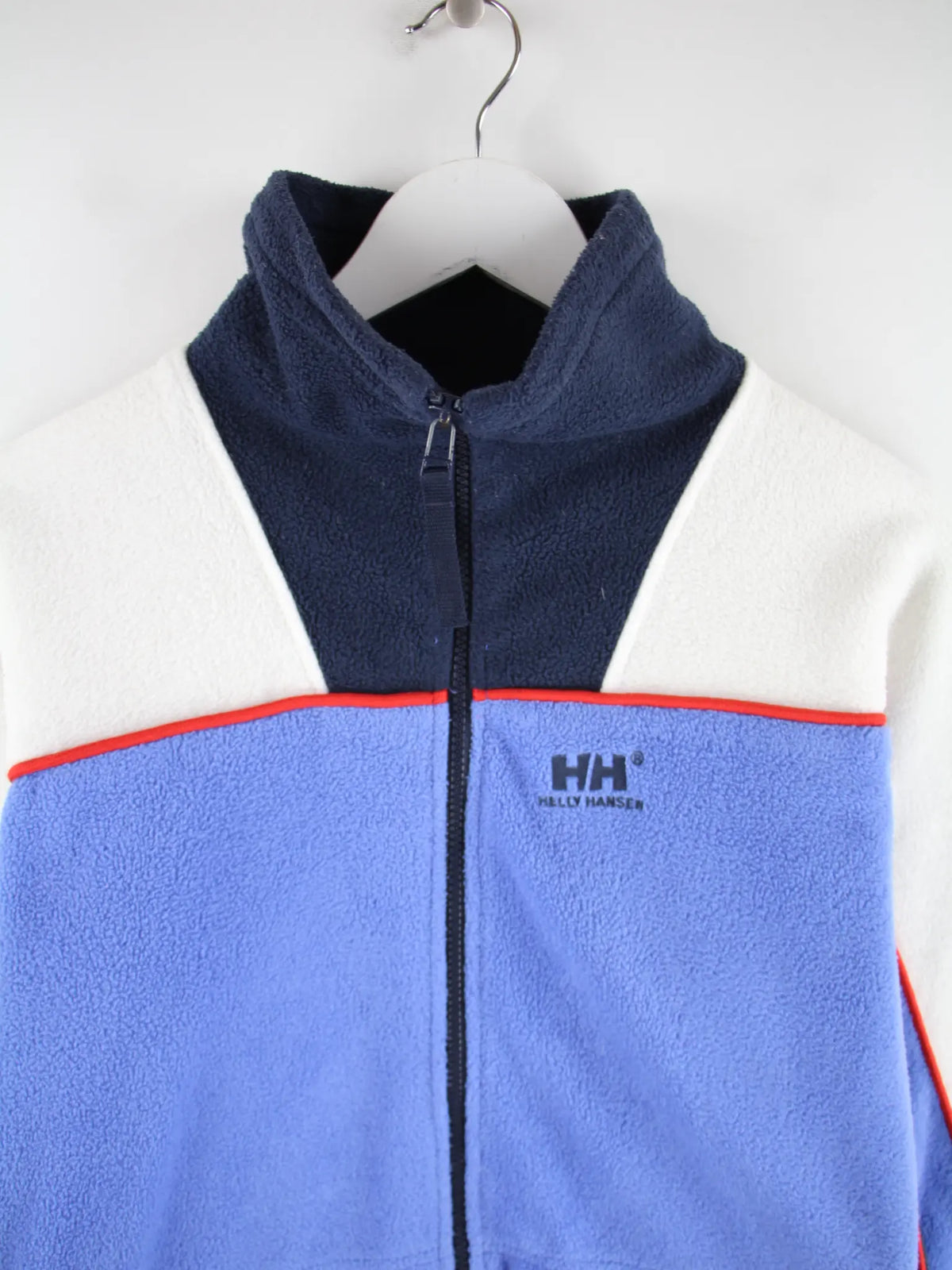 Helly Hansen Fleece Blau M – Detailansicht Vorderseite