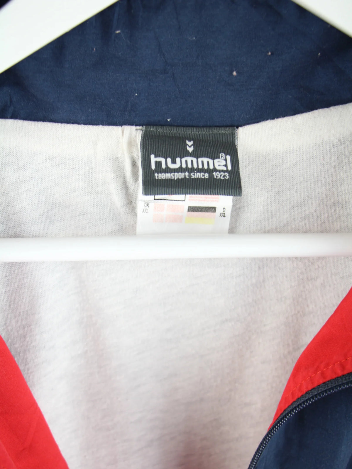 Hummel Trainingsjacke Blau 4XL – Etikett