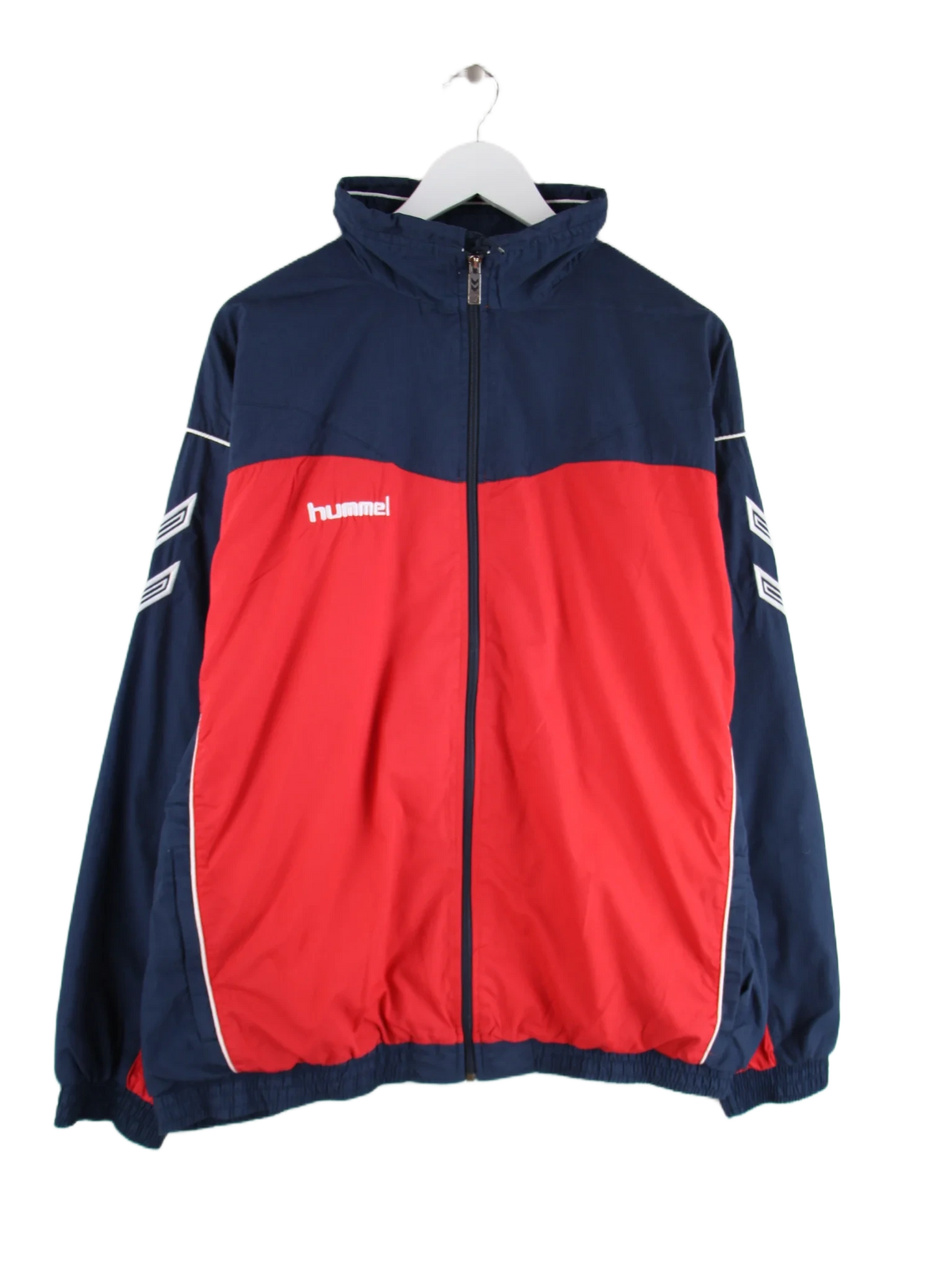 Hummel Trainingsjacke Blau 4XL – Vorderseite