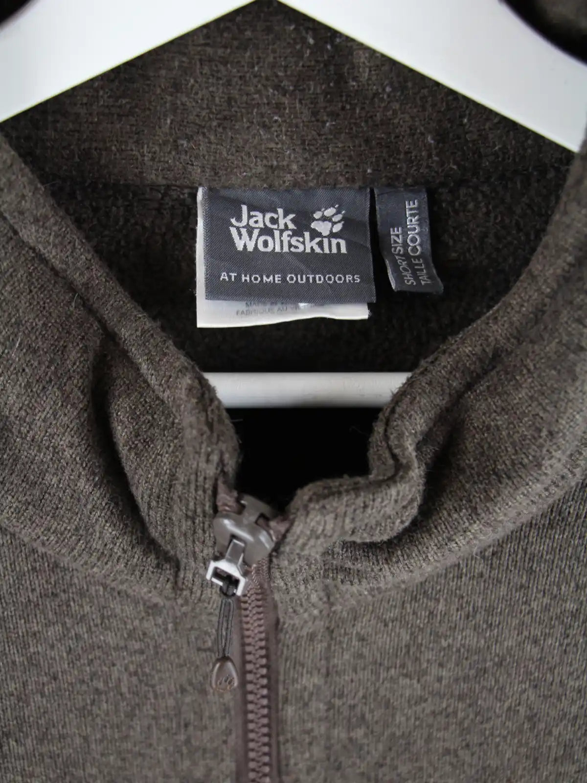 Jack Wolfskin Leichte Jacke Braun 3XL – Etikett