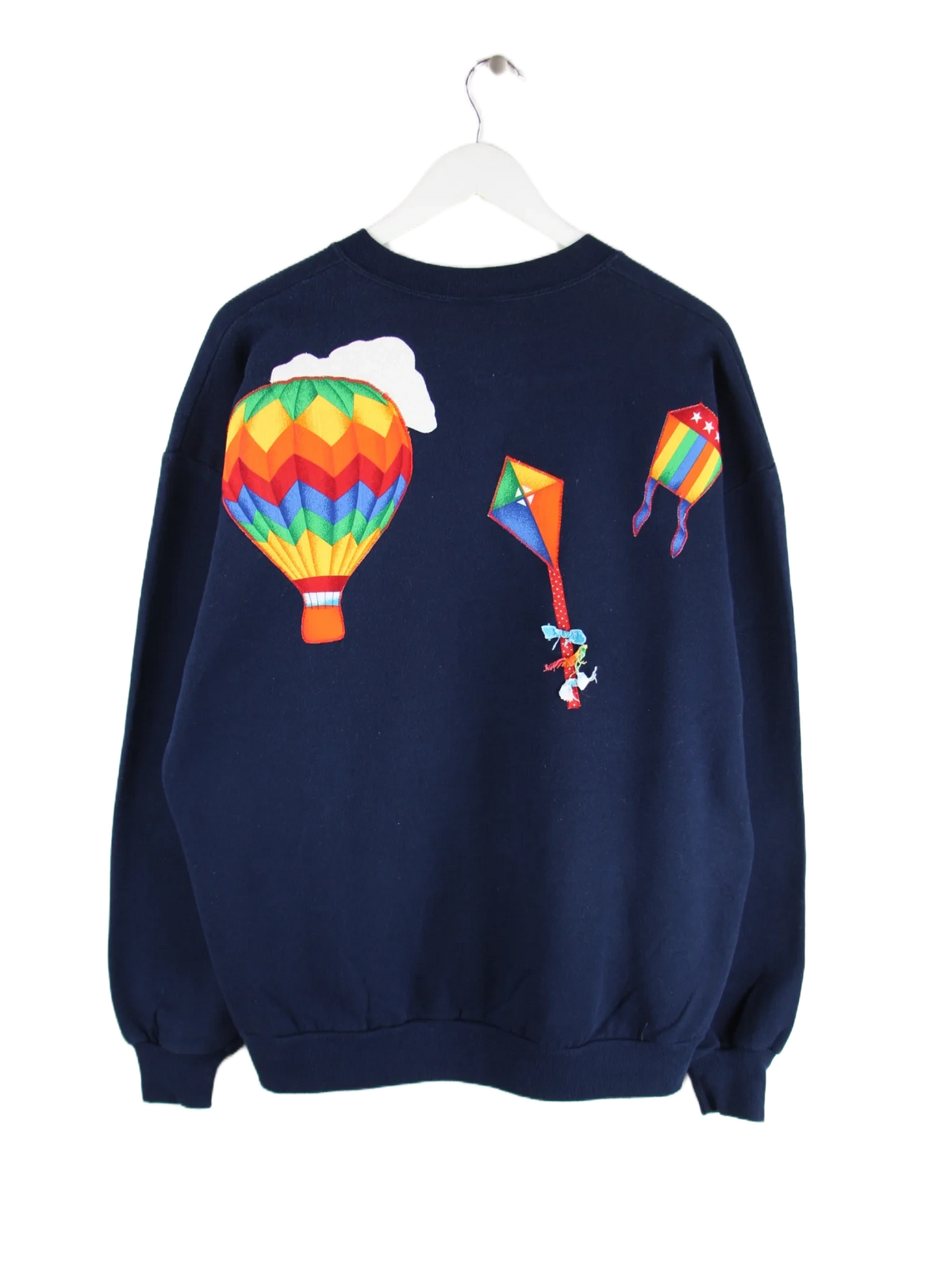 Jerzees Sweater Blau XL – Rückseite