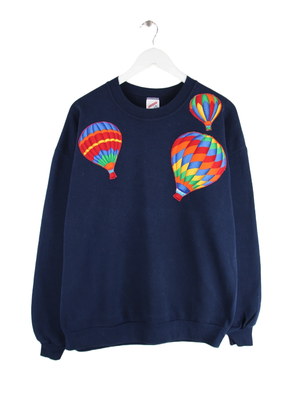 Jerzees Sweater Blau XL – Vorderseite