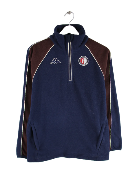Kappa Fleece Blau S – Vorderseite