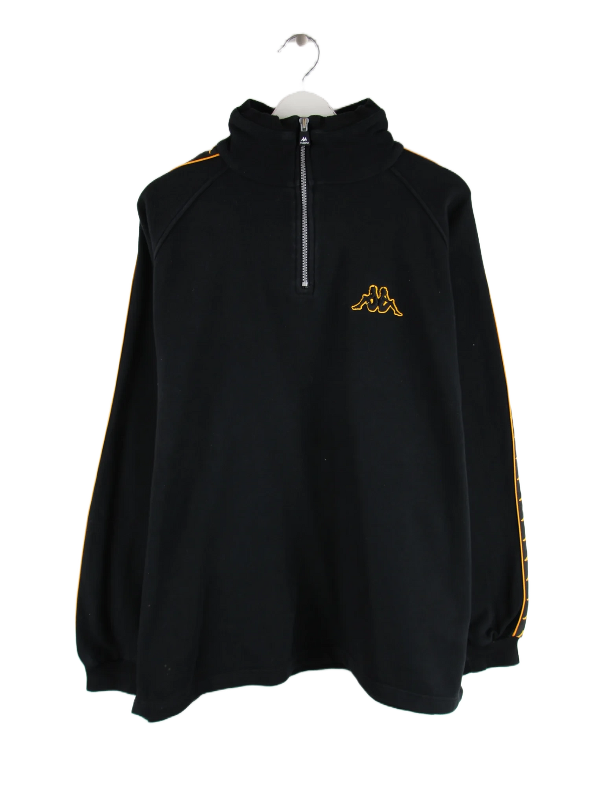 Kappa Sweater Schwarz XXL – Vorderseite
