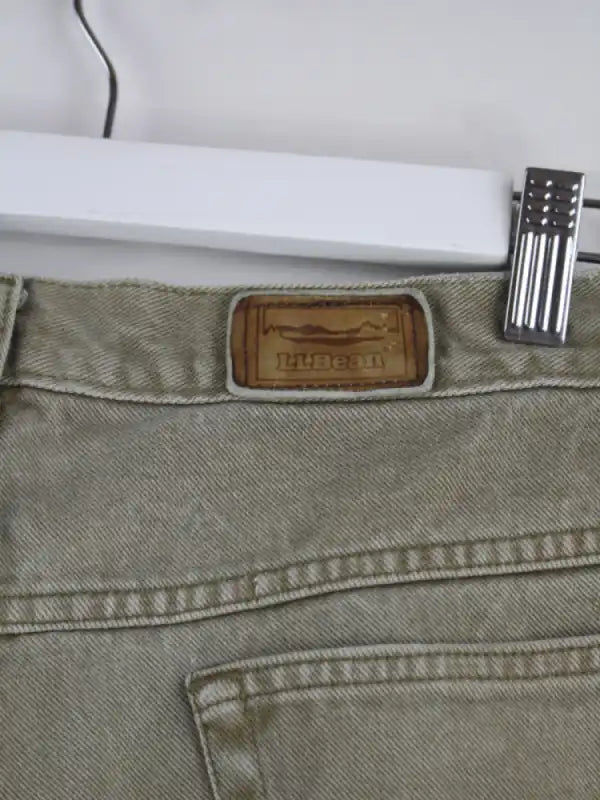 L.L. Bean Jeans Grau – Detailansicht Vorderseite
