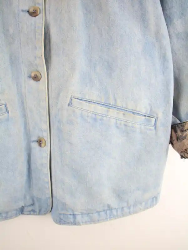 L.L. Bean Jeansjacke Blau M – Detailbild 2