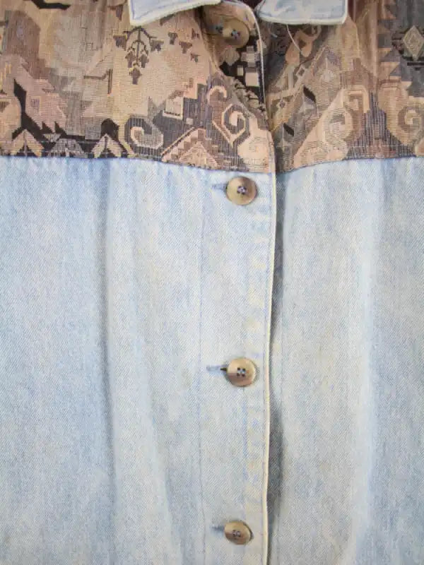 L.L. Bean Jeansjacke Blau M – Detailbild 3