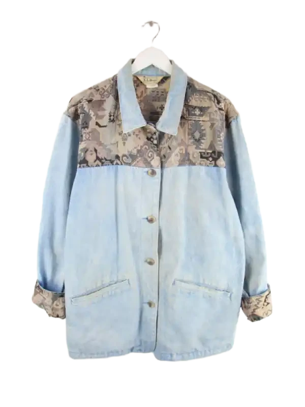 L.L. Bean Jeansjacke Blau M – Vorderseite