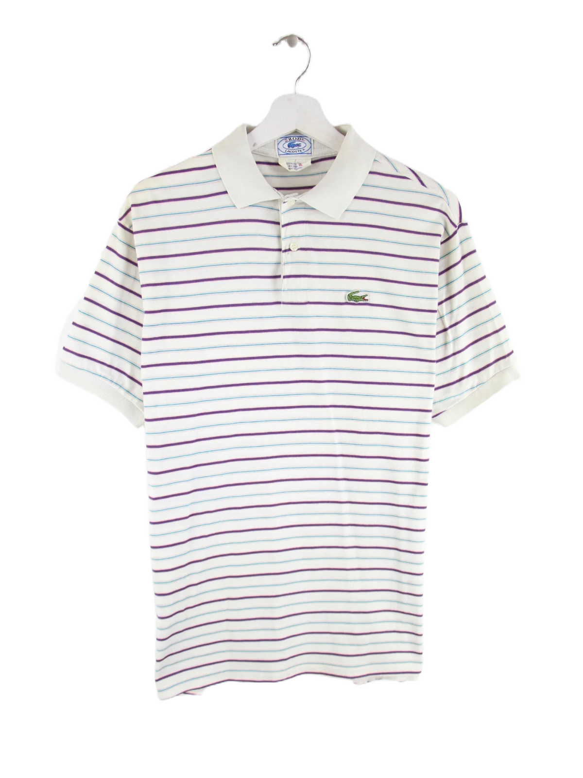 Lacoste Polo Weiß XL – Vorderseite