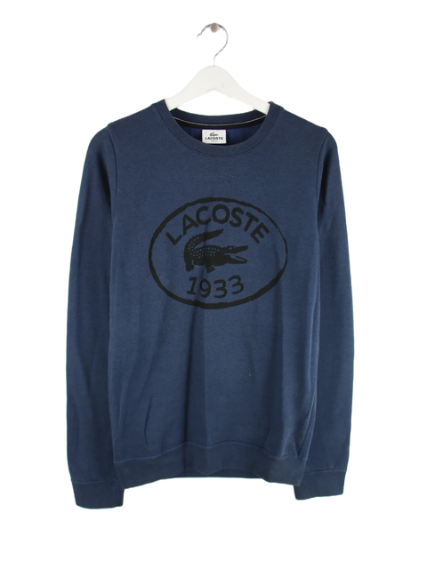 Lacoste Sweater Blau XL – Vorderseite