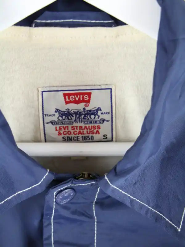 Levi's Leichte Jacke Blau M – Etikett