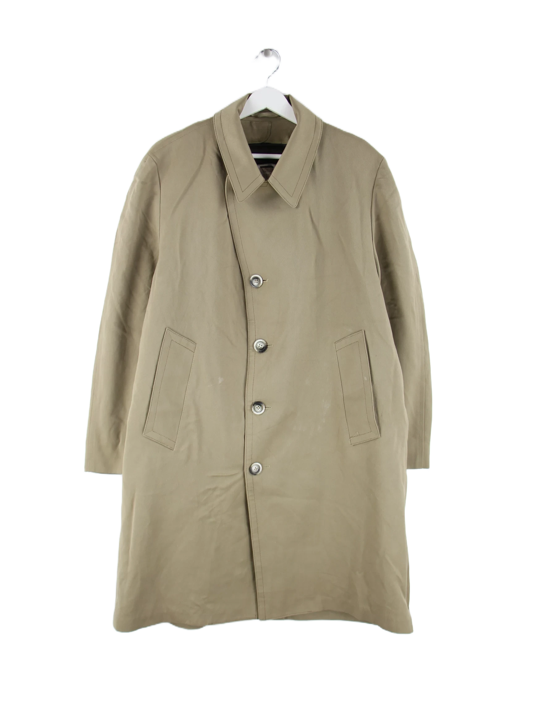 London Fog Mantel Beige L – Vorderseite