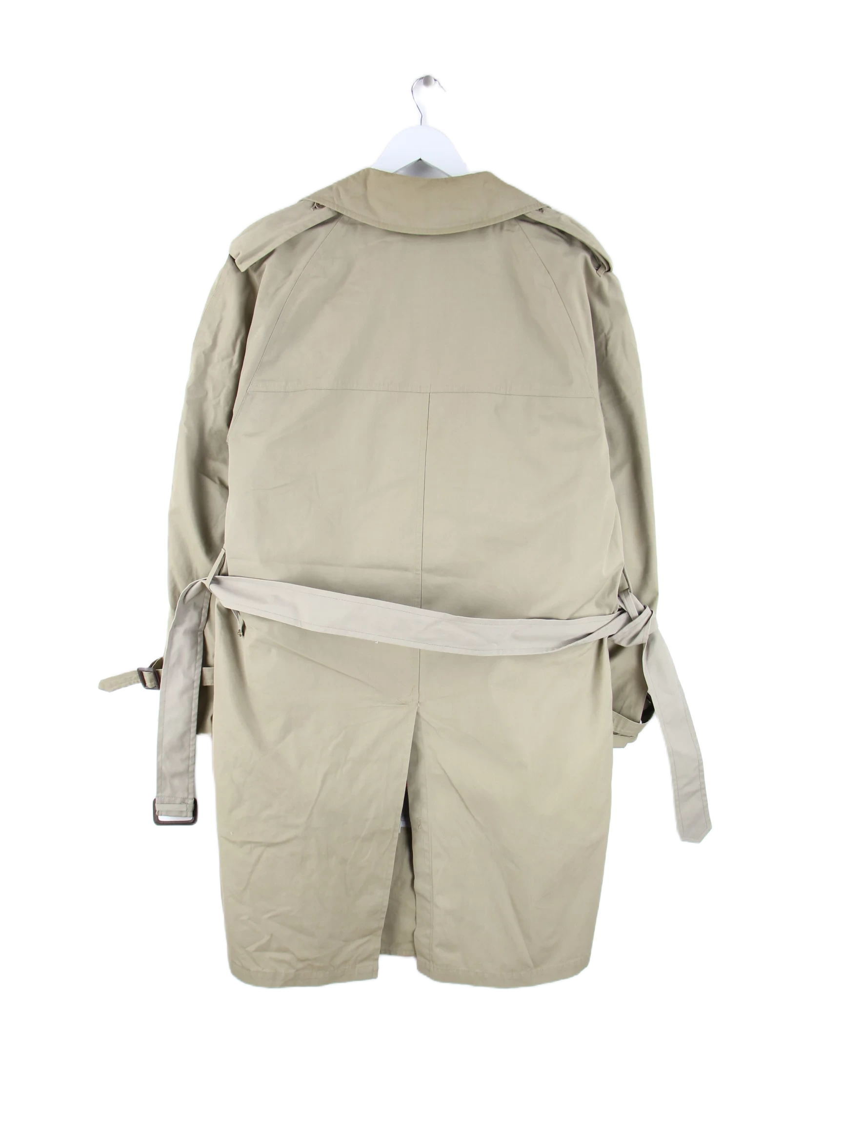 London Fog Mantel Beige XL – Rückseite