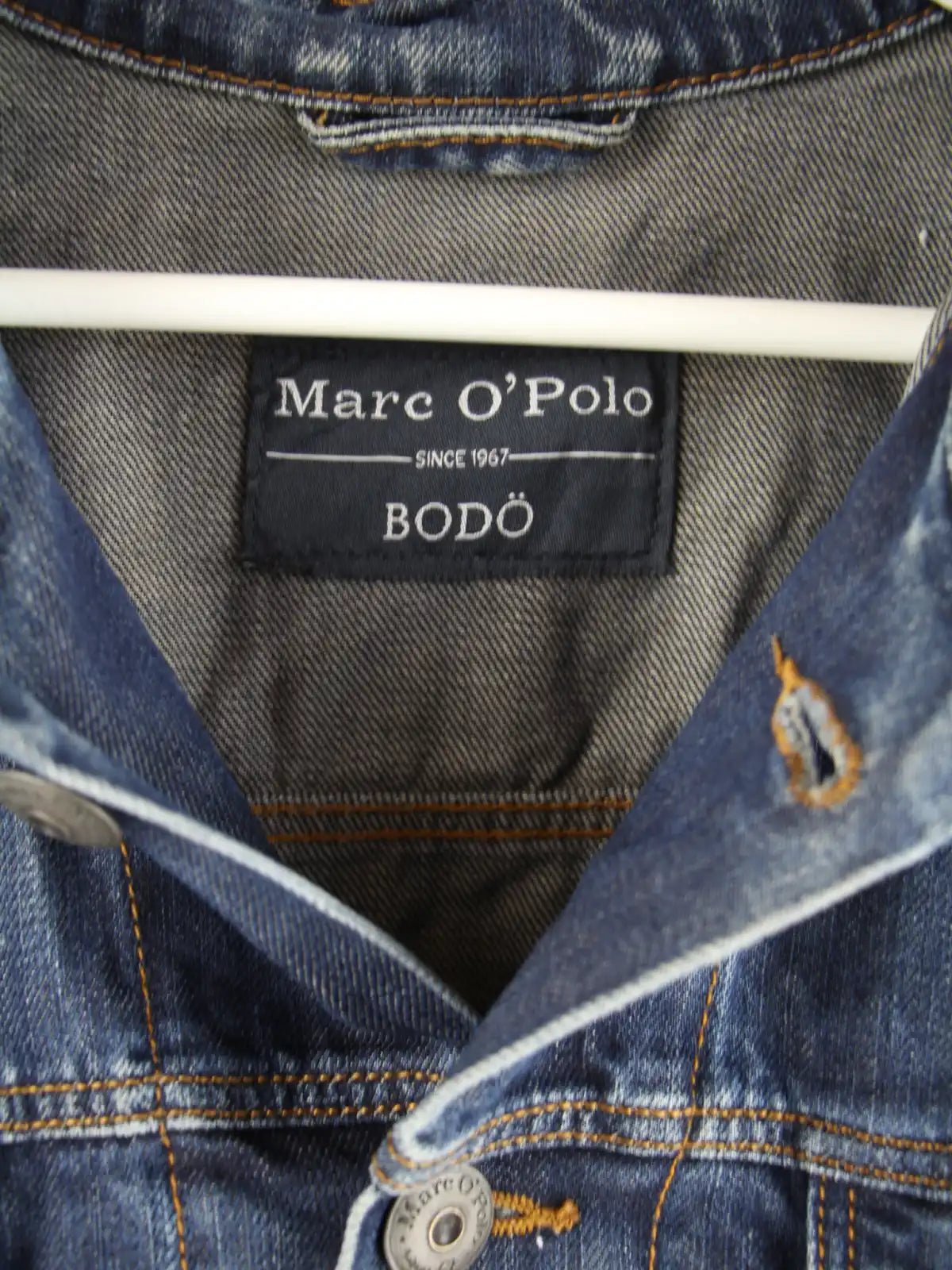 Marc O' Polo Jeansjacke Blau M – Etikett