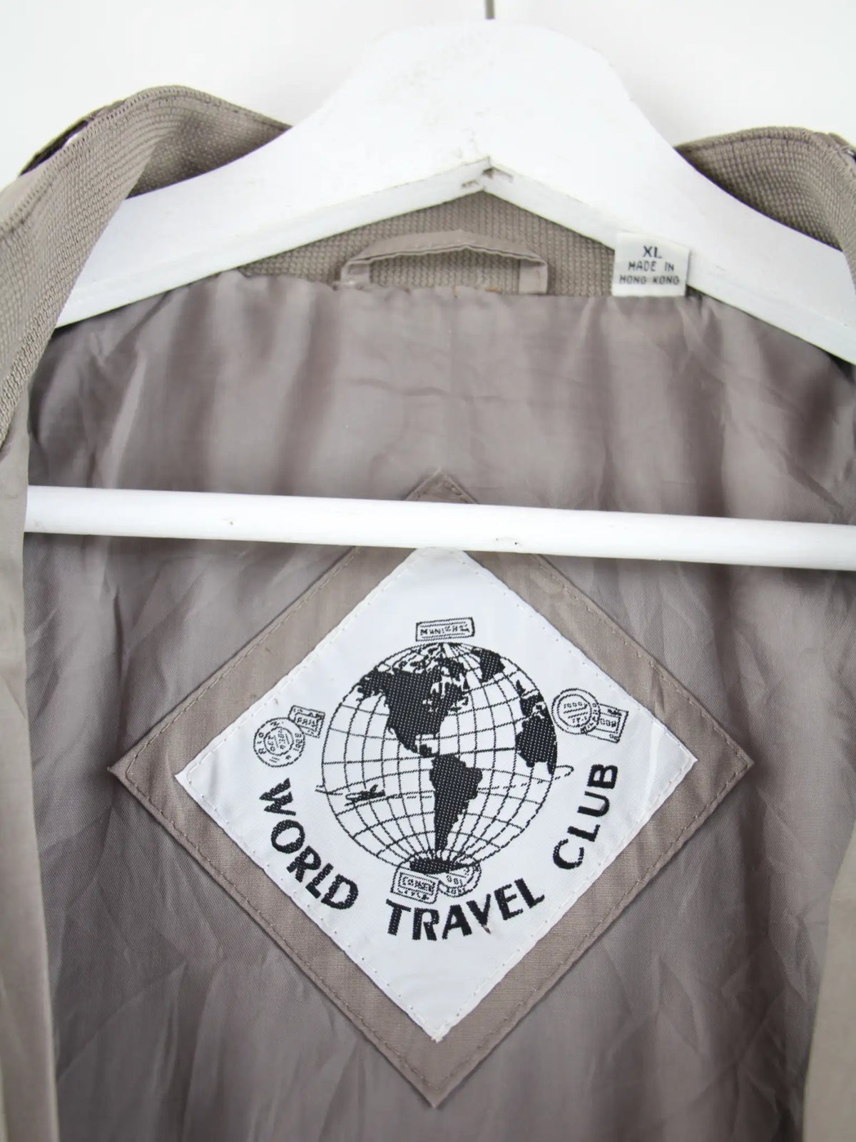 Members Only Jacke Grün XL – Etikett